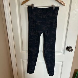 SPANX Black Leggings High Waist Full Length